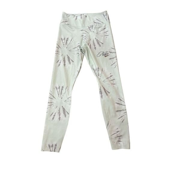 Nike Women's Dri Fit One Luxe Resort Women's Mid-Rise 7/8 Legging Mint Green, S - Picture 6 of 8